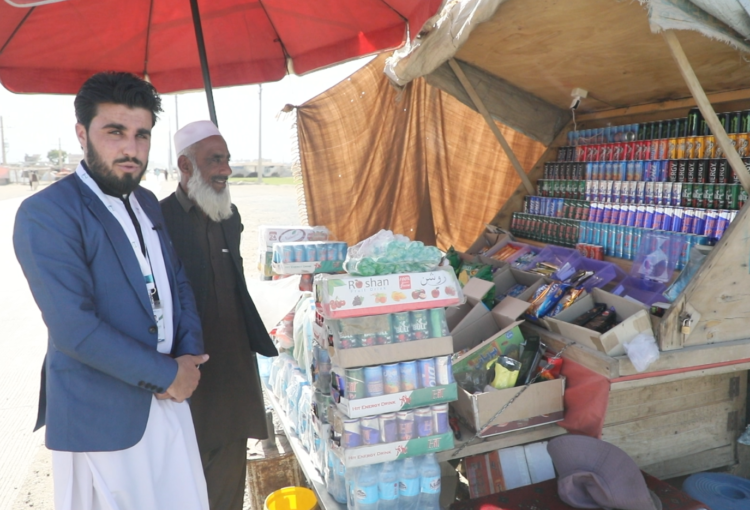 Small Booth Shop For Needy People