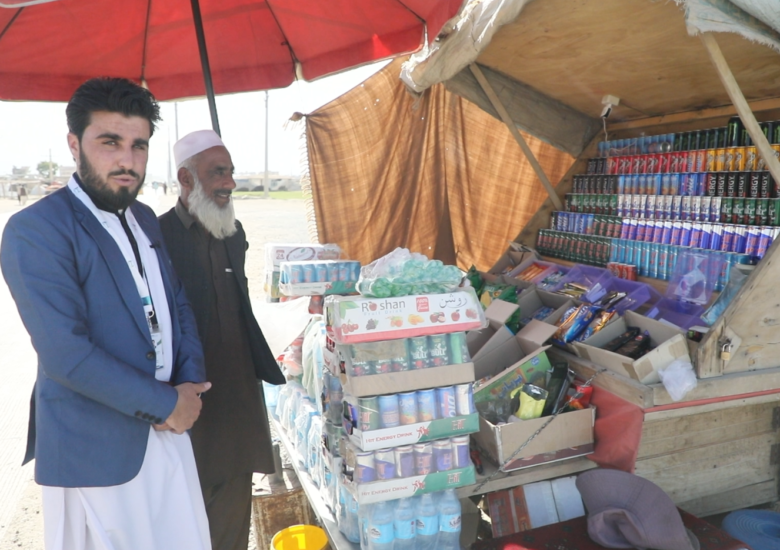 Small Booth Shop For Needy People