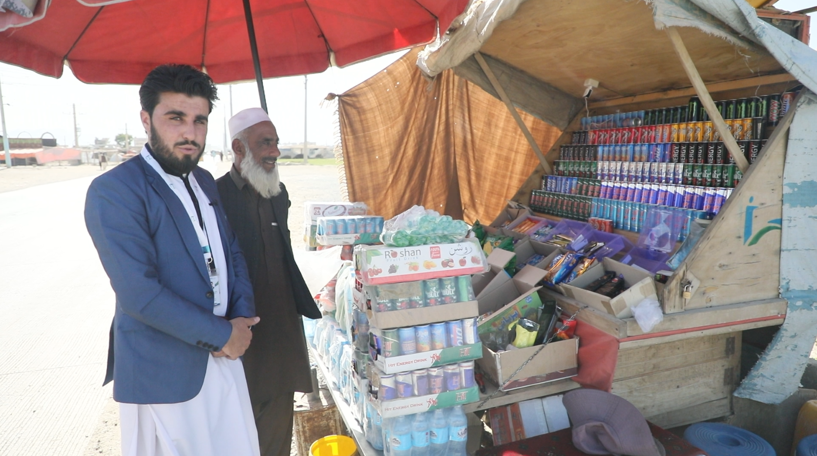 Small Booth Shop For Needy People